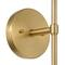 Hello Honey® Maxim 19" Gold Modern Minimalist Metal Exposed 2-Bulb Wall Sconce